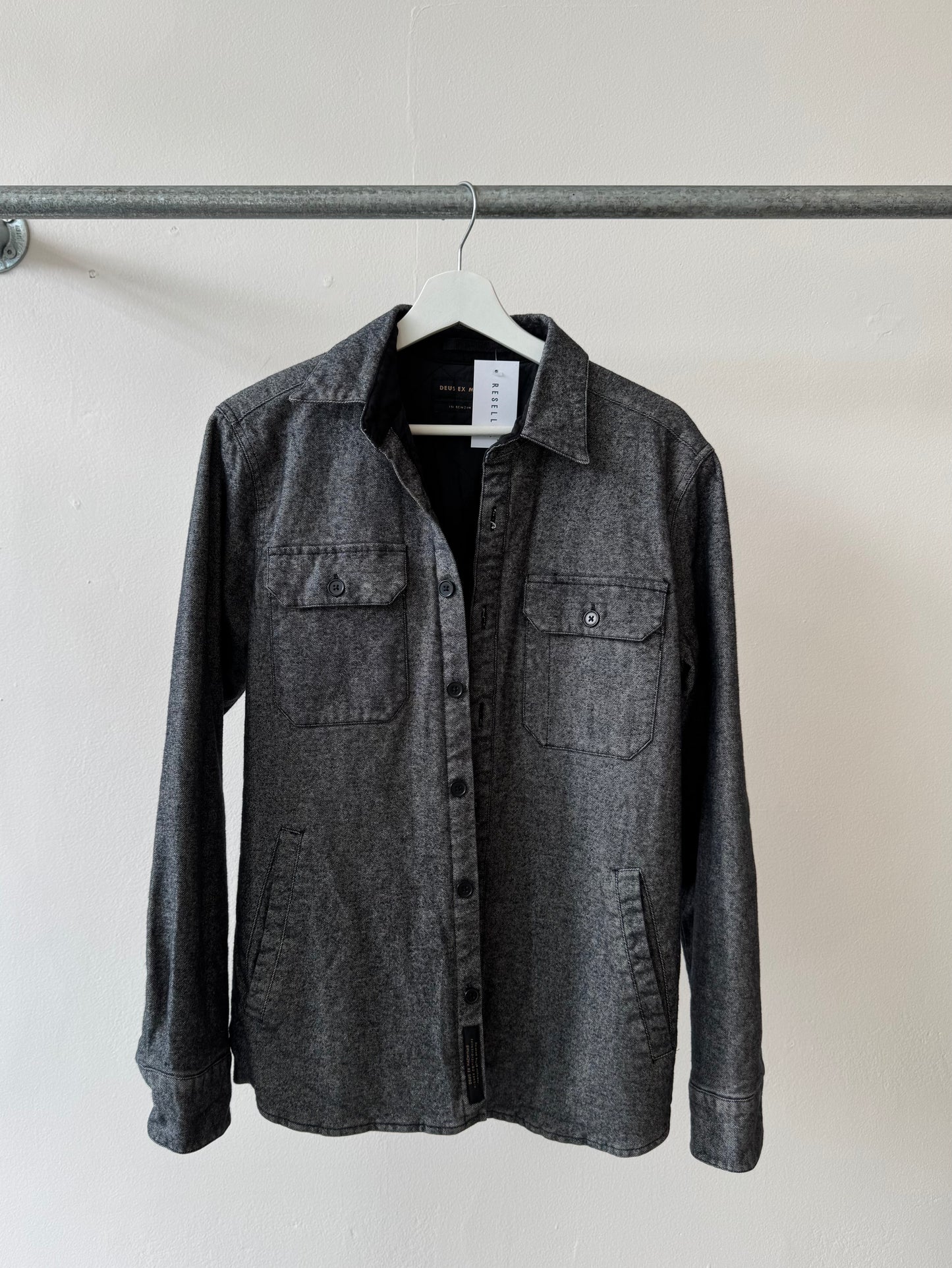 Deus Ex Machina Padded Shirt Charcoal S