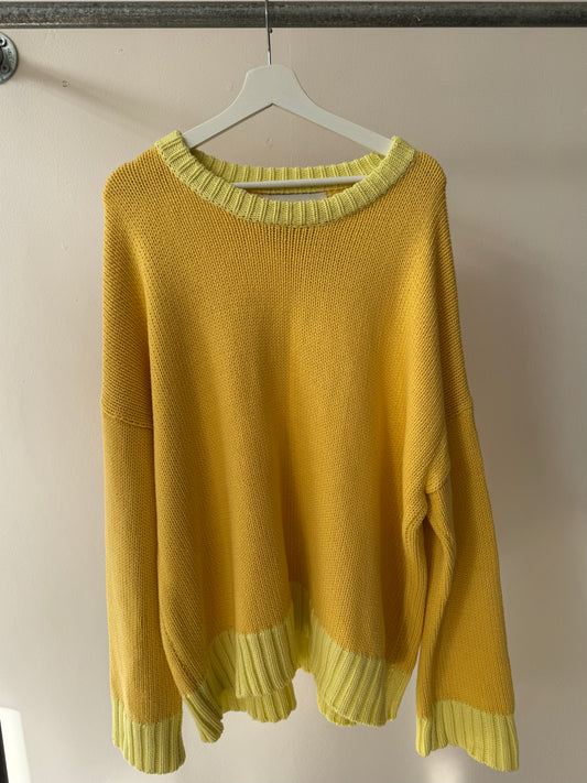 Blanca Chambord Knit Yellow Jumper
