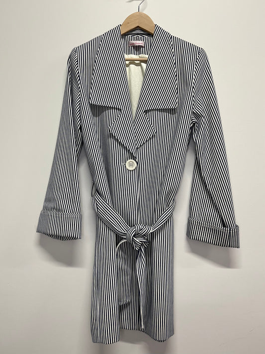 Vintage Anna Bennett Australia Striped Jacket M