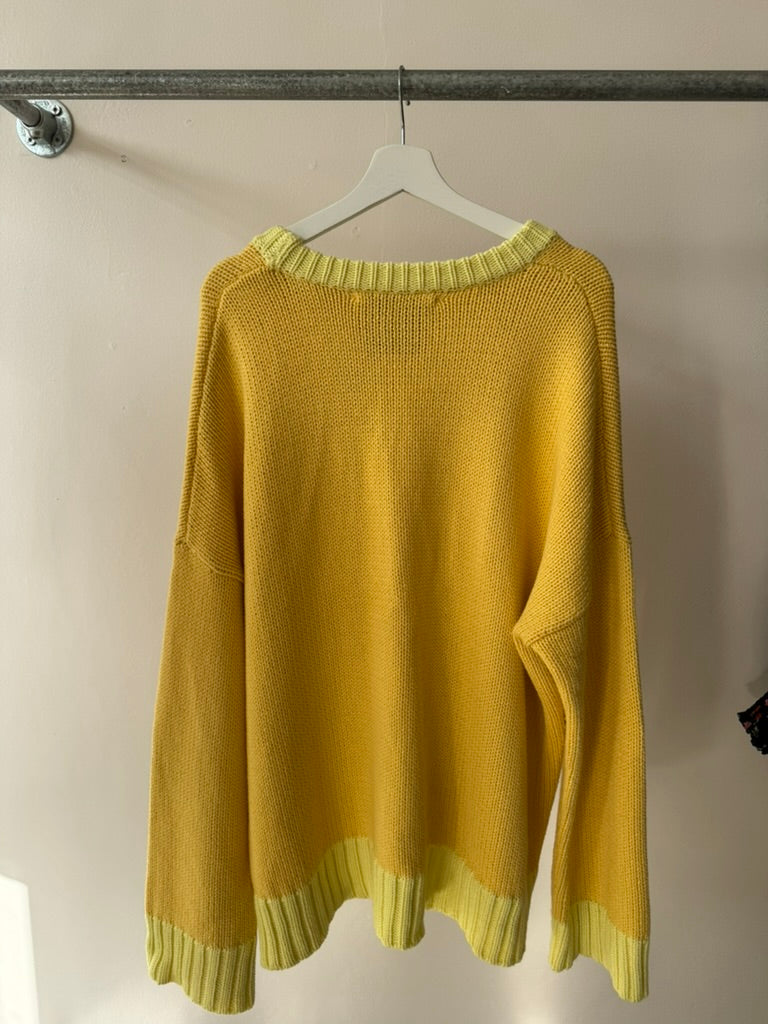 Blanca Chambord Knit Yellow Jumper