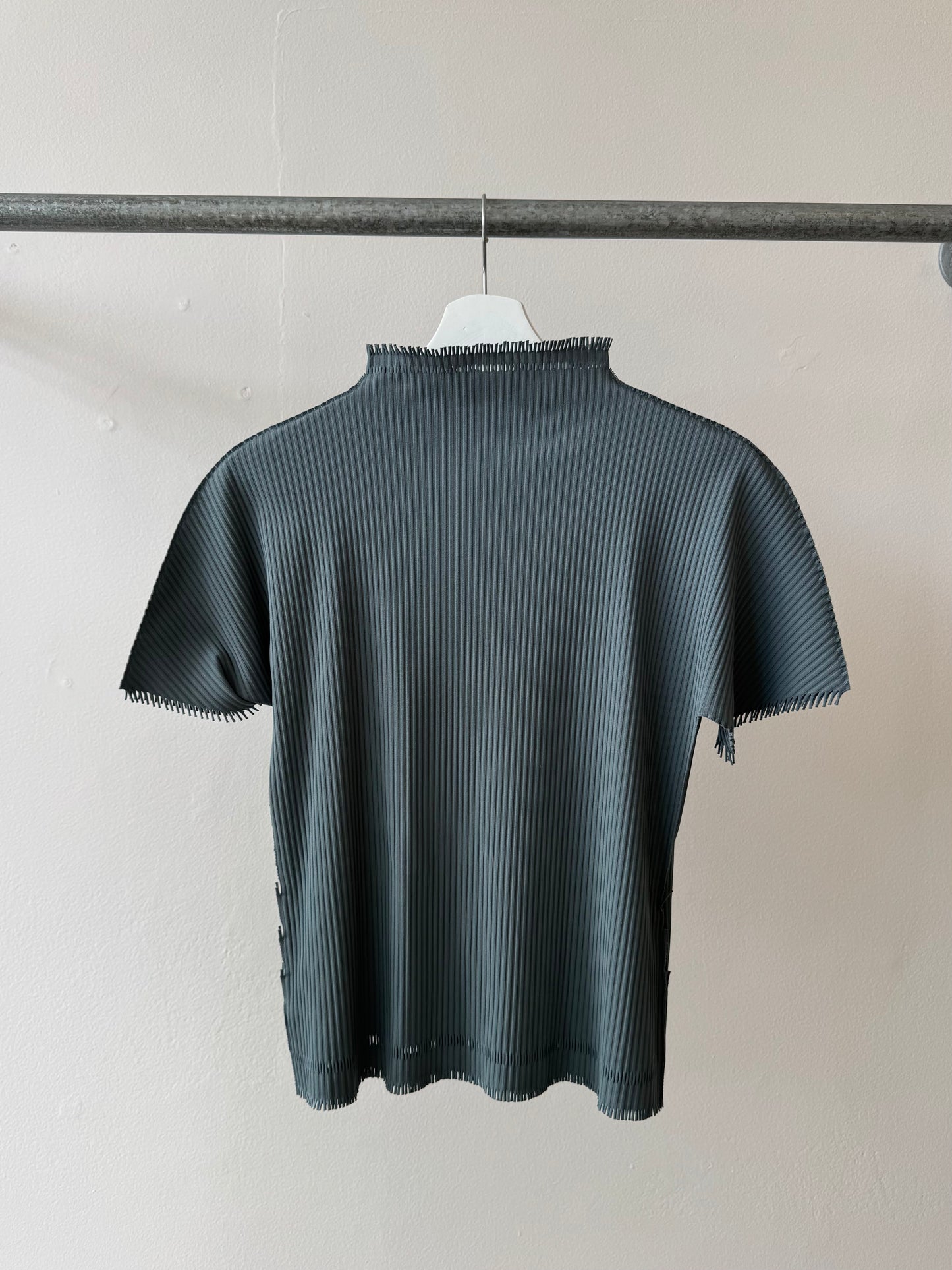 Pleats Please Issey Mikaye Top Teal L