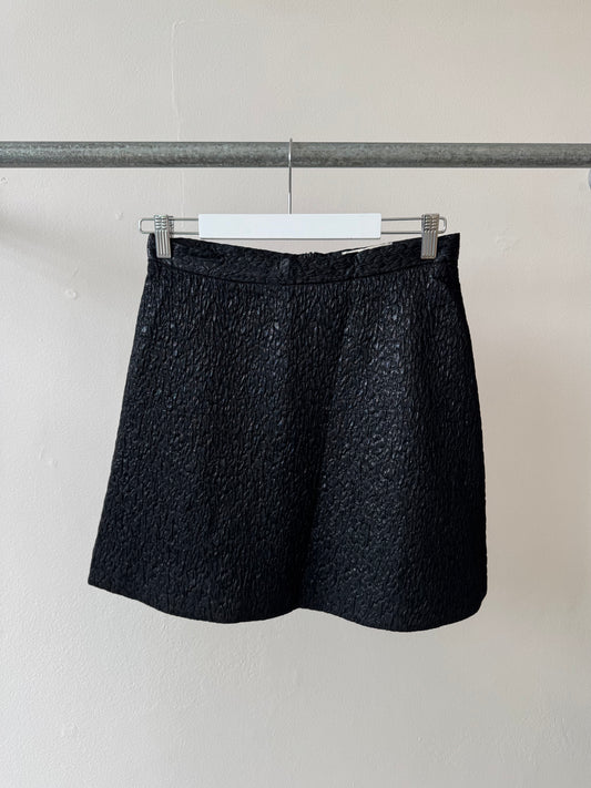Zimmermann Shimmer Detail Mini Skirt Black M