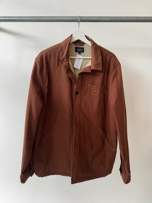 Zorali Fleece Lined Jacket AS IS Chestnut XL